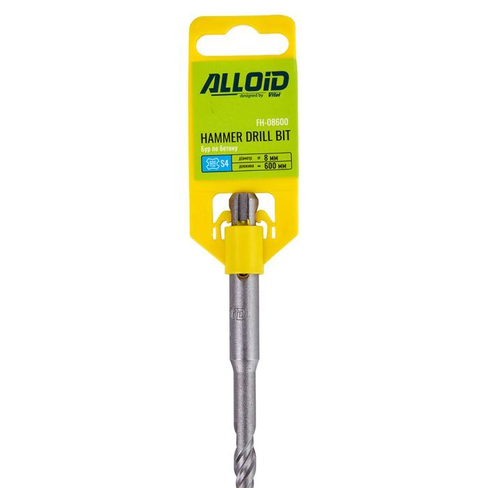Бур Alloid по бетону, SDS-plus, S4, 10600мм (FH-10600) изображение 4