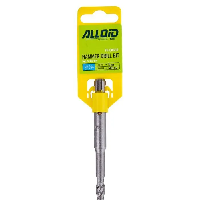 Бур Alloid по бетону, SDS-plus, S4, 8600мм (FH-08600) изображение 4