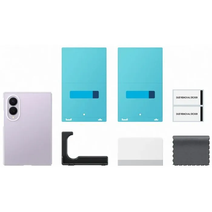 Чохол до мобільного телефона Samsung Galaxy Fold 8 Clear Transparent (EF-QF971CTEGUA) зображення 3
