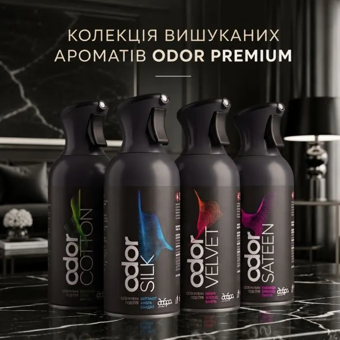 Освежитель воздуха Odor Premium Velvet Парфюмированный 250 мл (4820086524414) изображение 6