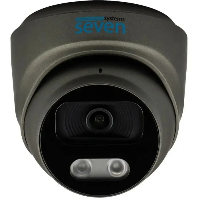 Камера відеоспостереження SEVEN Systems IP7215PA-DL (2.8) black