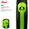 Поводок для собак Flexi New Neon лента M 5 м/25 кг зеленый (4000498031902) изображение 3