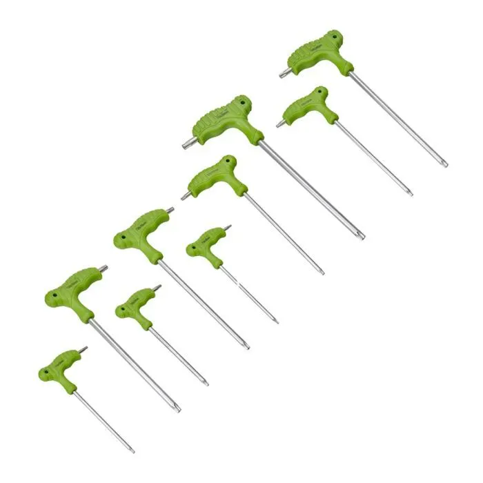 Ключ Alloid вигнутий TORX, 9шт. (NTR-0912) зображення 3
