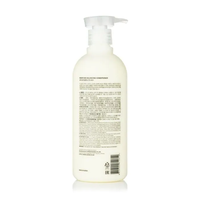 Кондиціонер для волосся La'dor Moisture Balancing Conditioner 530 мл (8809982983057) зображення 2