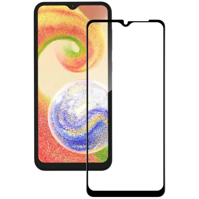 Скло захисне ACCLAB Full Glue Samsung A04 Black (1283126544804)