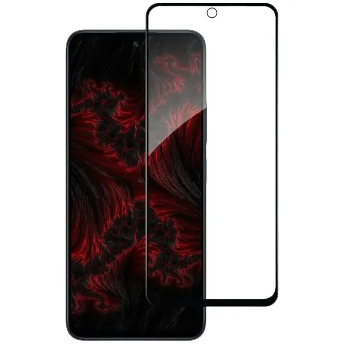 Скло захисне Intaleo Full Glue Xiaomi Redmi Note 9S Black (1283126501340)