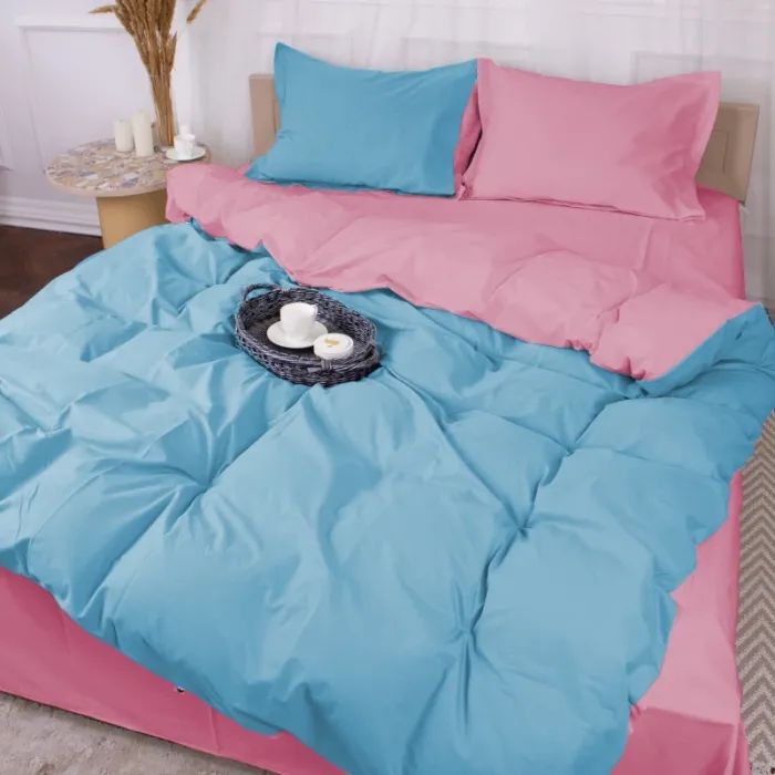 Постільна білизна MirSon Poplin Line 041 + 067 Tristan 160 x 220 (2200006284284)
