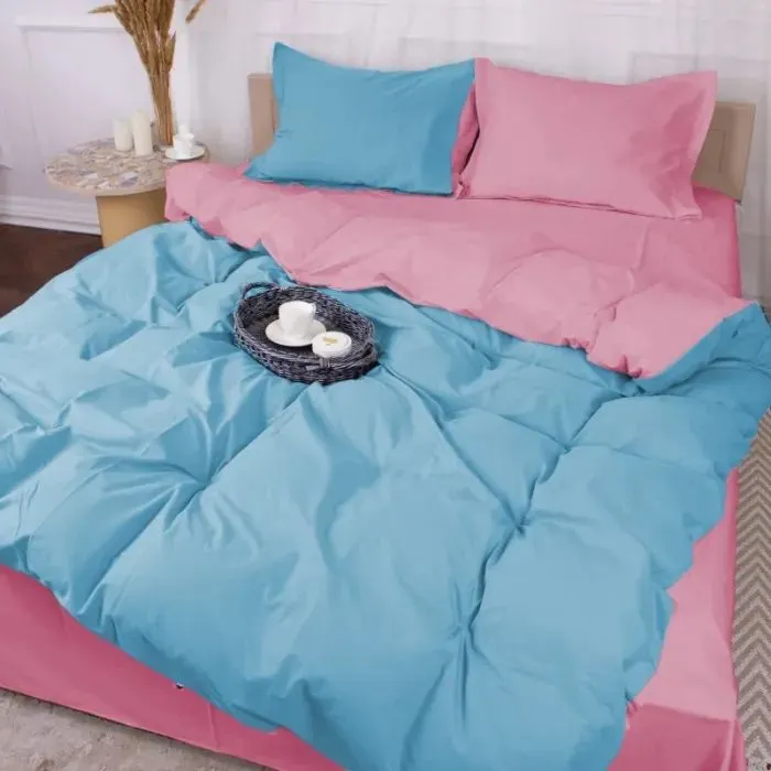 Постільна білизна MirSon Poplin Line 041 + 067 Tristan 143 x 210 (2200006284277)