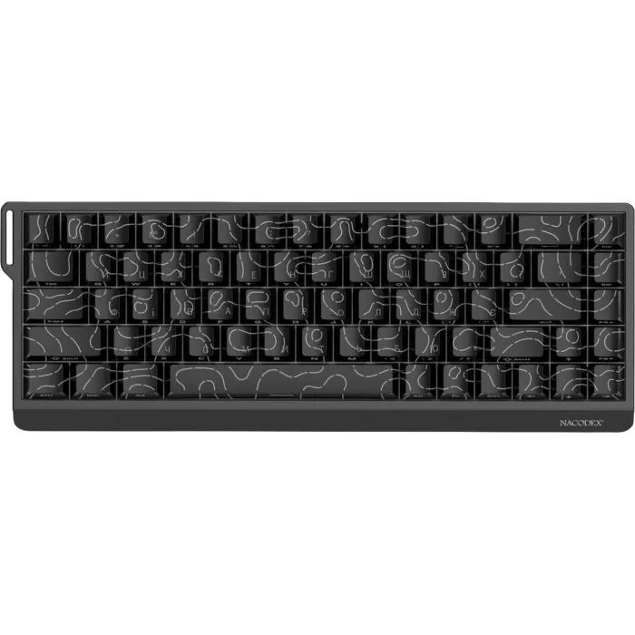 Клавіатура Ajazz NacodeX NK68 V2 Red Switch LED USB UA Black (NK68-V2-R-S-B) зображення 2