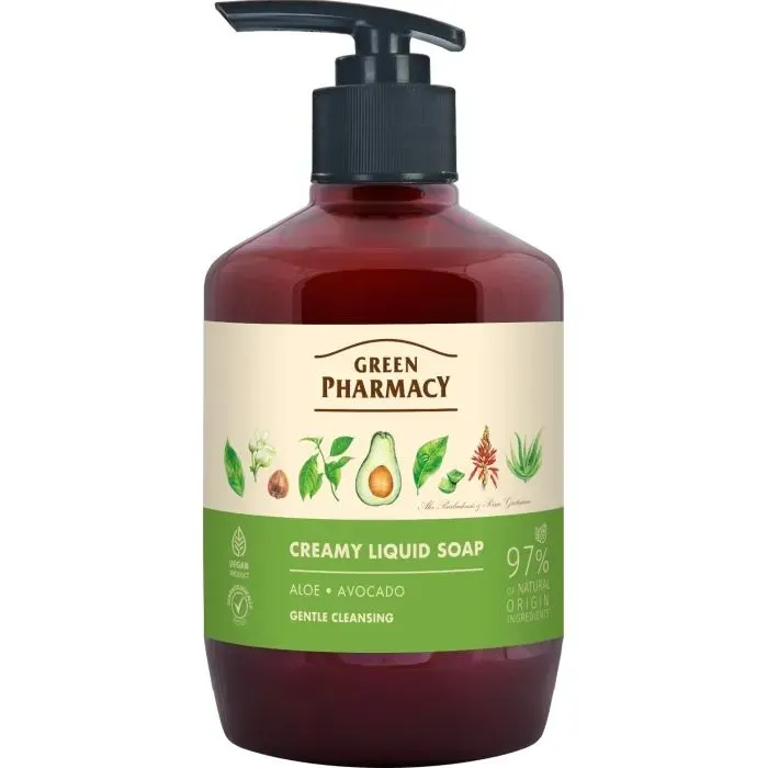 Жидкое мыло Green Pharmacy Алое и авокадо 460 мл (4823015945731)