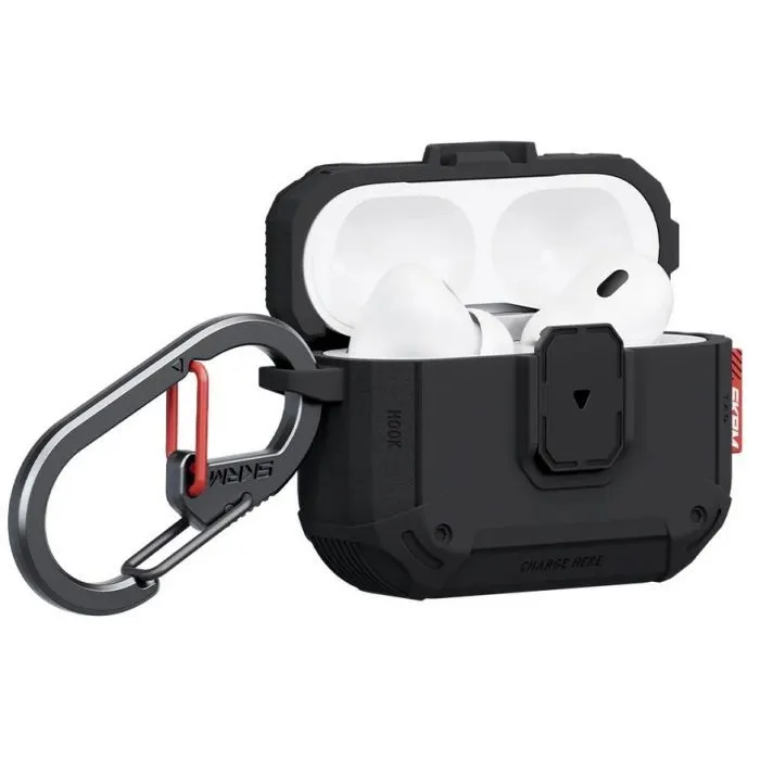 Чохол для навушників Skinarma Чохол Skinarma Mecha LE do AirPods Pro 3 black SK-APP3MECLE-BLACK 8886461249187 (8886461249187) зображення 3
