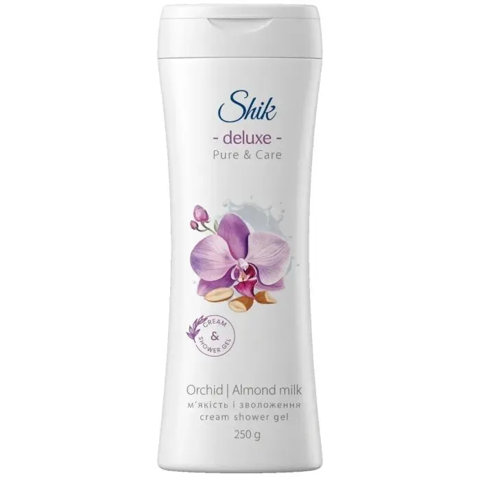 Гель для душу Shik Deluxe Орхідея та мигдалеве молоко 250 г (4823107609916)