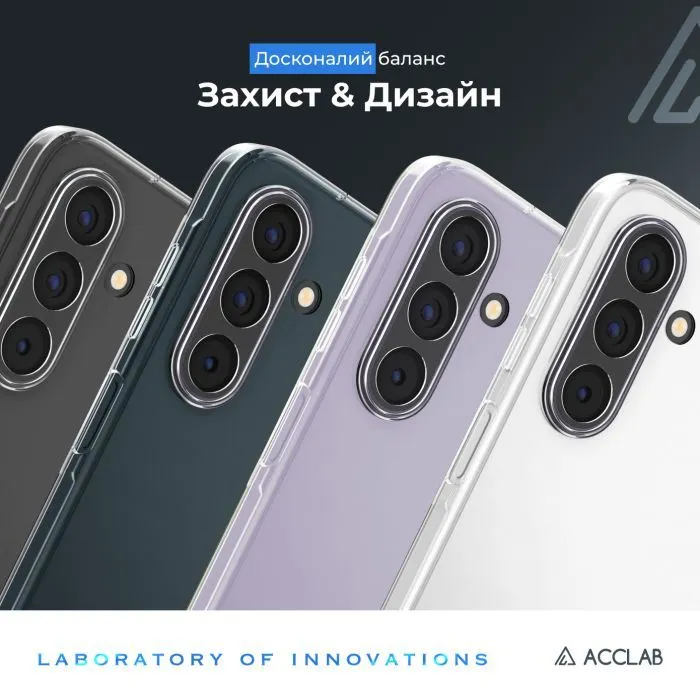 Чохол до мобільного телефона ACCLAB TPU Extra Slim Samsung Galaxy A37 Transparent (1283126638305) зображення 7