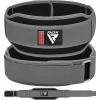 Атлетичний пояс RDX RX5 Double Belt Grey L (WBD-RX5G-L) зображення 2