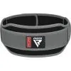 Атлетичний пояс RDX RX5 Double Belt Grey L (WBD-RX5G-L) зображення 3