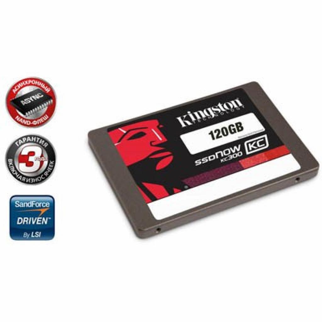 Накопичувач SSD 2.5" 120GB Kingston (SKC300S37A/120G) зображення 2