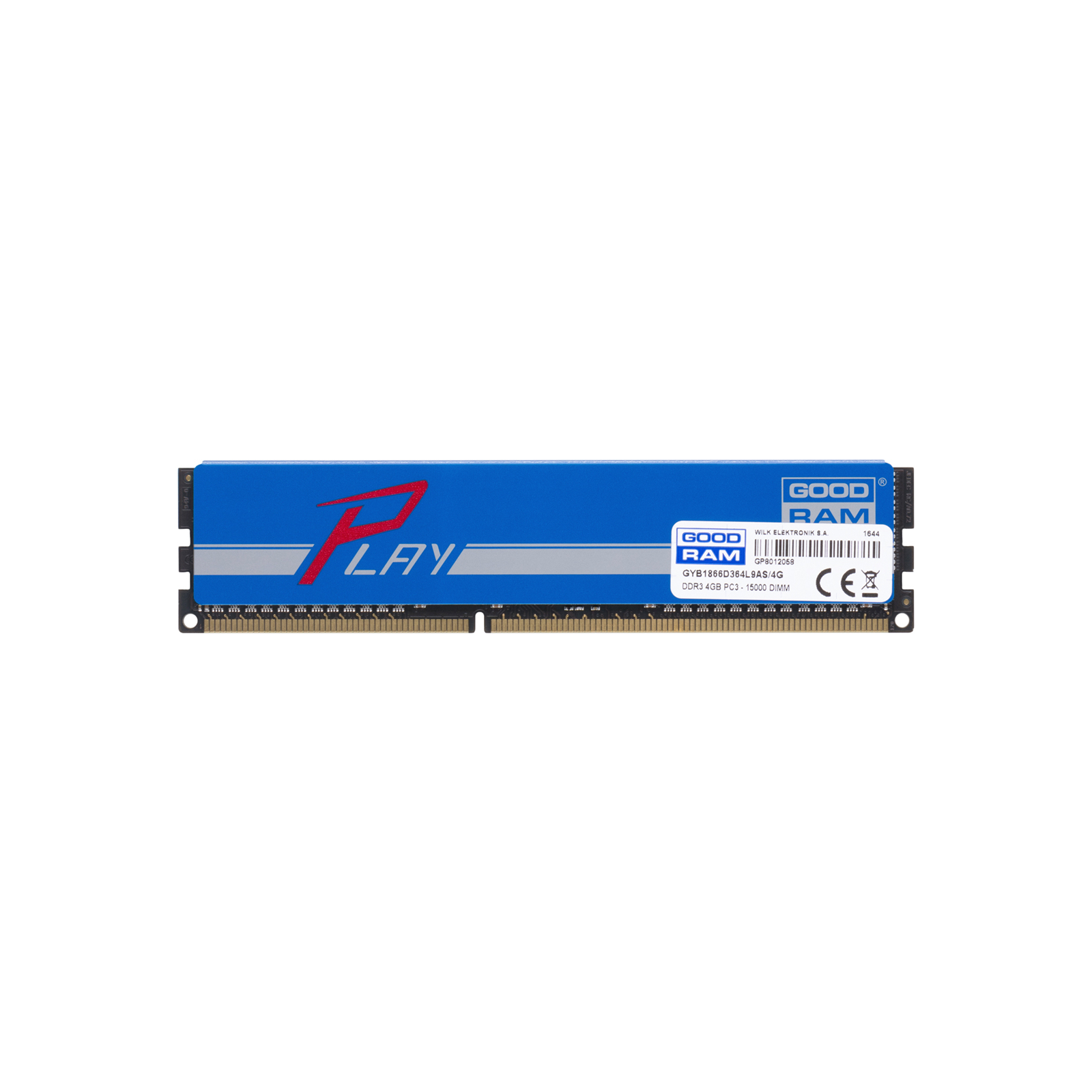 Модуль пам'яті для комп'ютера DDR3 4GB 1866 MHz Goodram (GYB1866D364L9A/4G / GYB1866D364L9AS/4G)