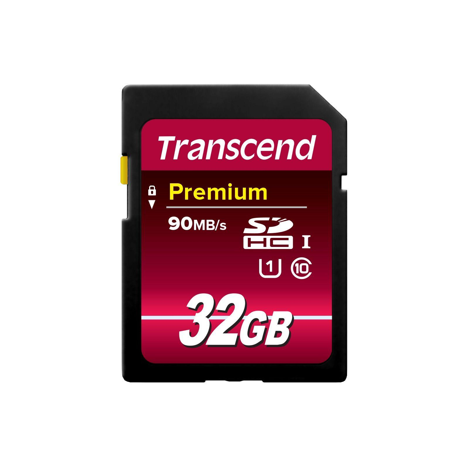 Карта пам'яті Transcend 32Gb SDHC class 10 UHS-I Premium (TS32GSDU1)