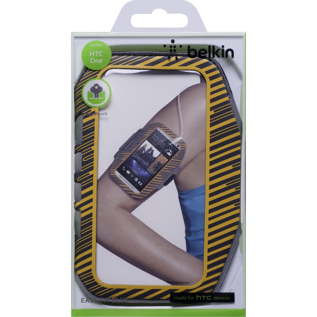 Чехол для мобильного телефона Belkin HTC One EaseFit Armband/Yellow-GRAY (F8M572vfC00) изображение 2