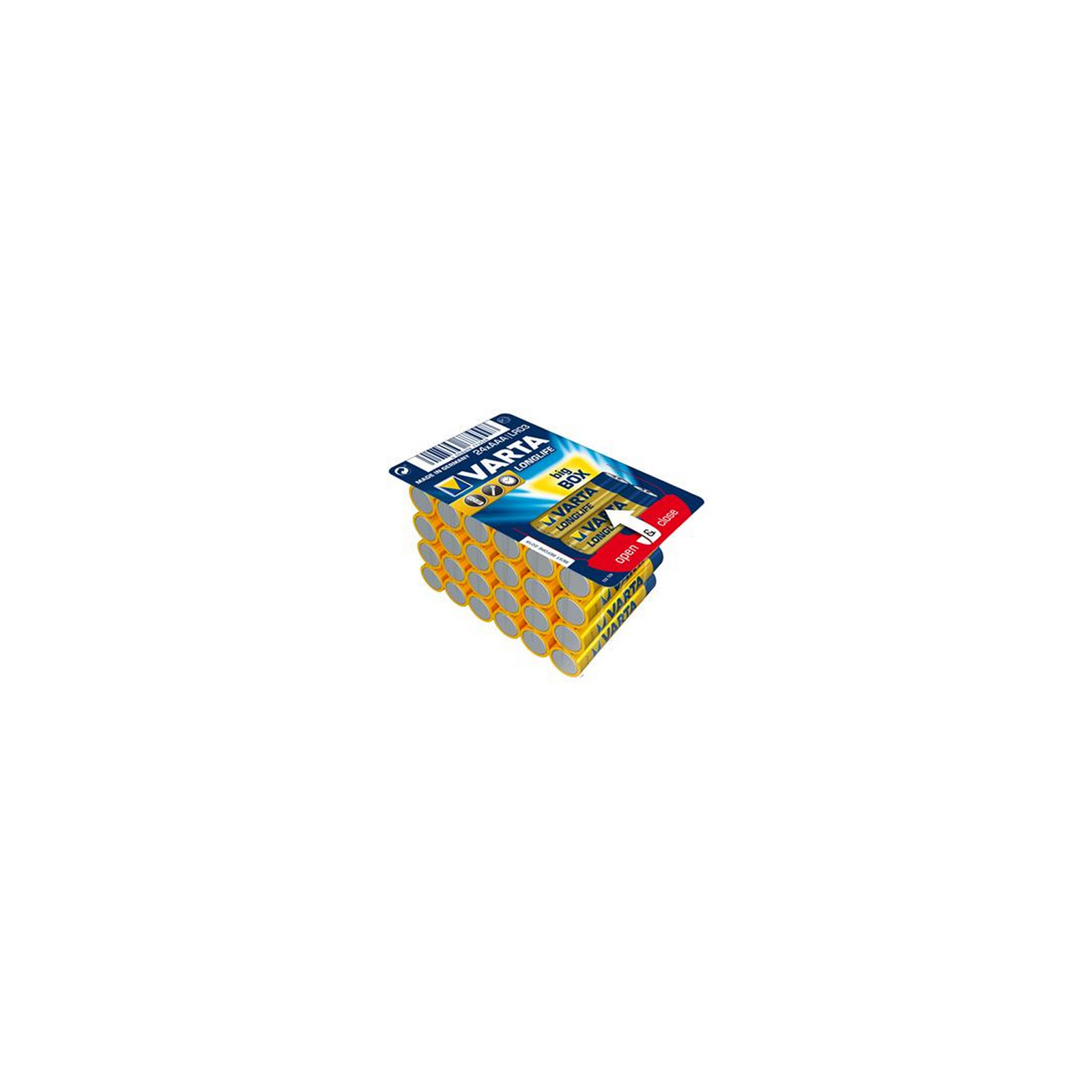 Батарейка Varta LONGLIFE ALKALINE * 24 box (04103301124)