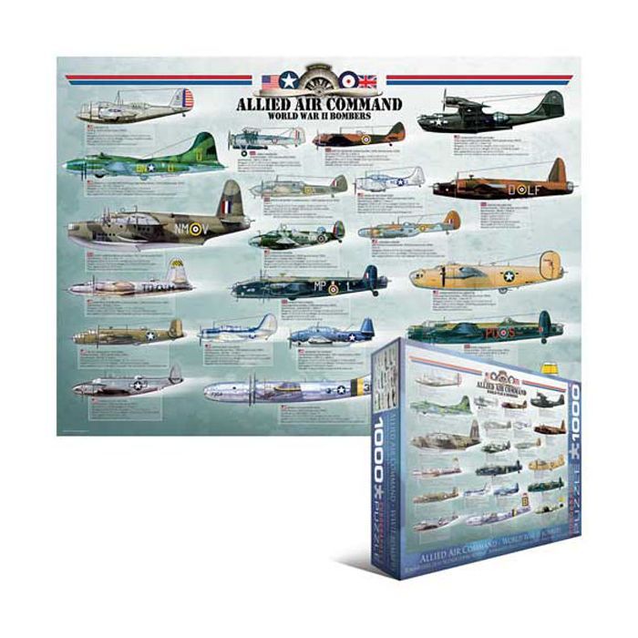 Пазл Eurographics Бомбардировщики 2-й Мировой войны (6000-0378)