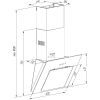 Витяжка кухонна Pyramida NR 60 S BL зображення 9