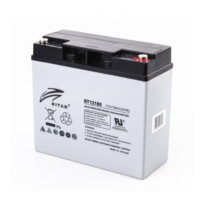 Батарея к ИБП Ritar AGM RT12180, 12V-18Ah (RT12180)