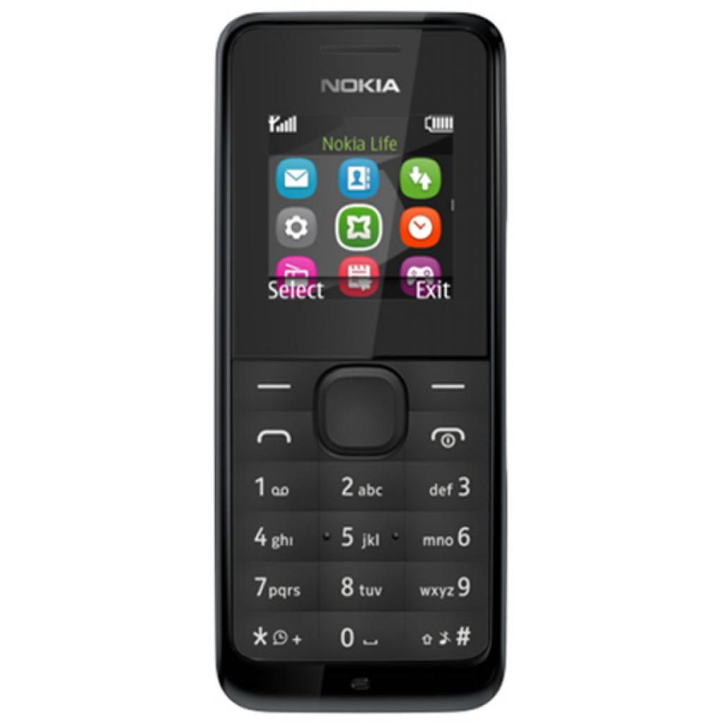 Мобільний телефон Nokia 105 SS Black (A00025707)