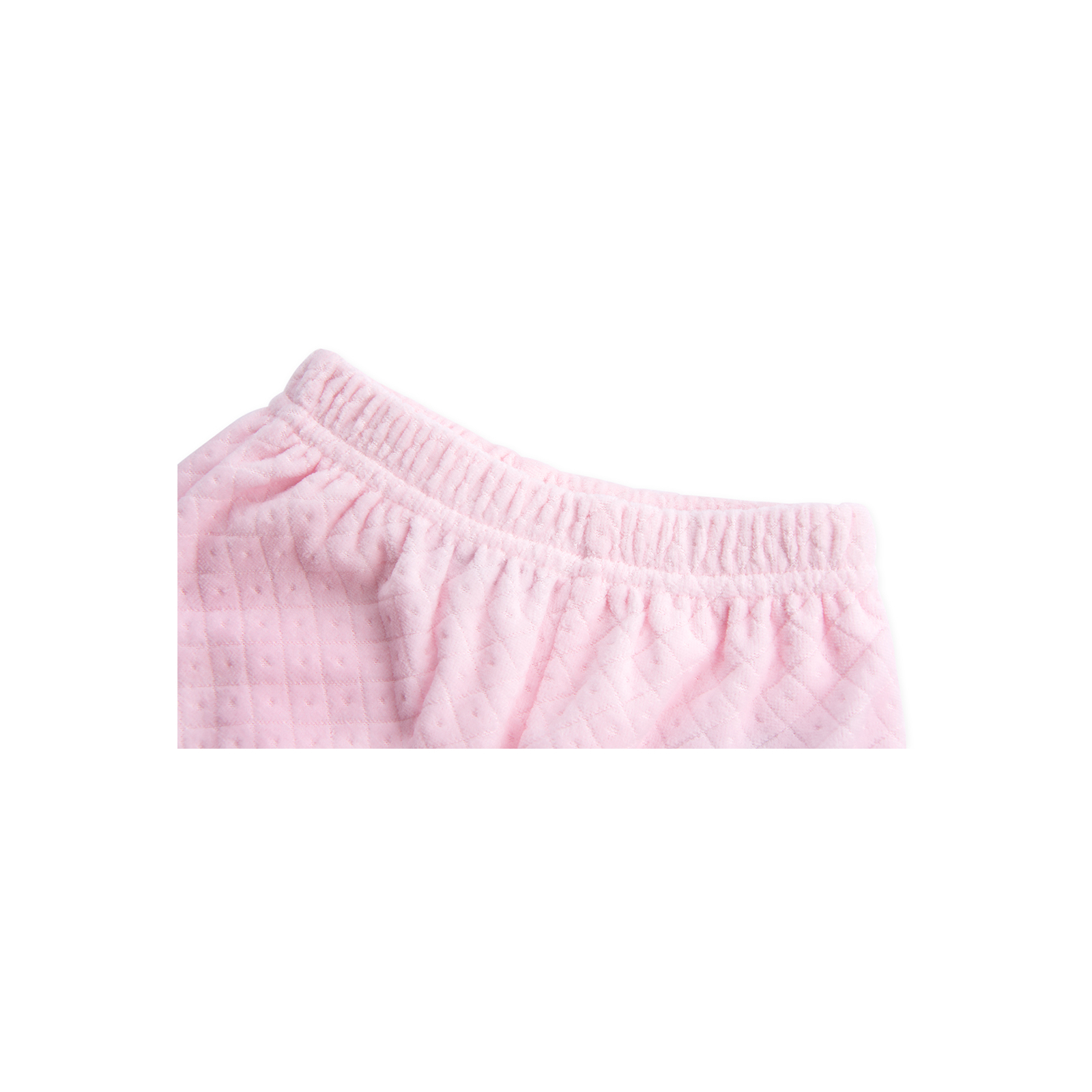 Набір дитячого одягу Luvena Fortuna велюровий рожевий з кроликом (EP6149.NB) зображення 7