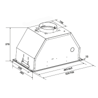 Вытяжка кухонная Interline SMART X A/52 изображение 2