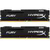 Модуль памяти для компьютера DDR4 32GB (2x16GB) 2400 MHz HyperX FURY Black Kingston Fury (ex.HyperX) (HX424C15FBK2/32)