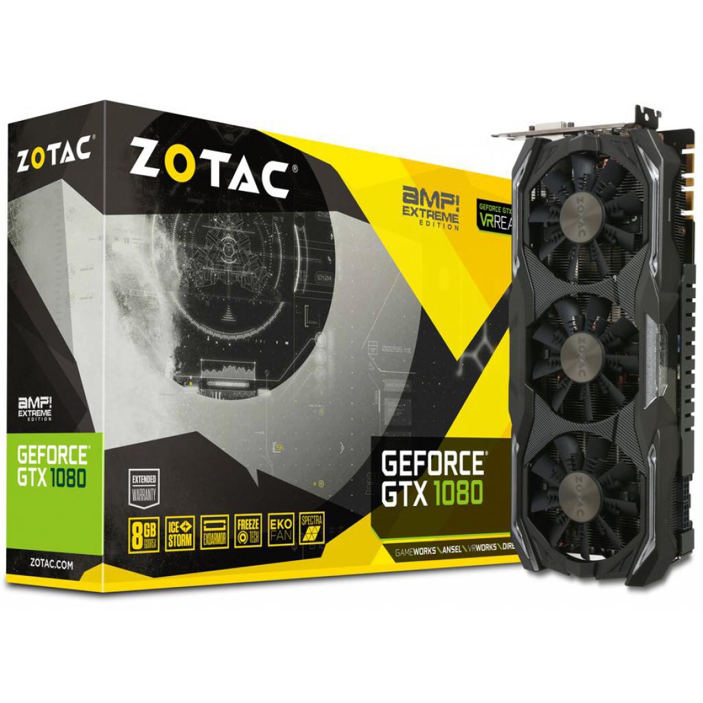 Відеокарта Zotac GeForce GTX1080 8192Mb AMP Extreme (ZT-P10800B-10P)