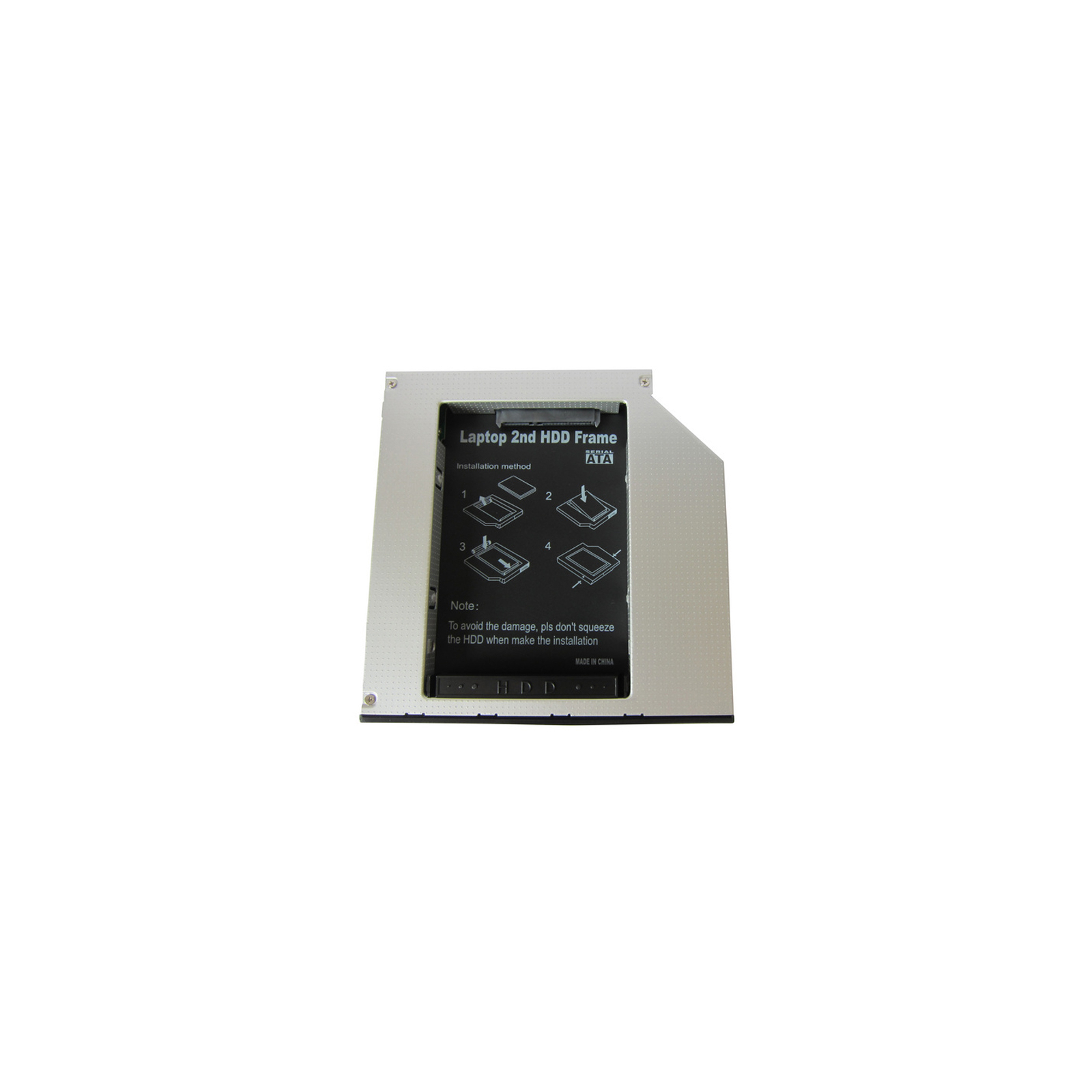 Фрейм-переходник Maiwo 2,5" 12.7 mm HDD/SSD SATA IDE (NSTOR-12-IDE) изображение 4