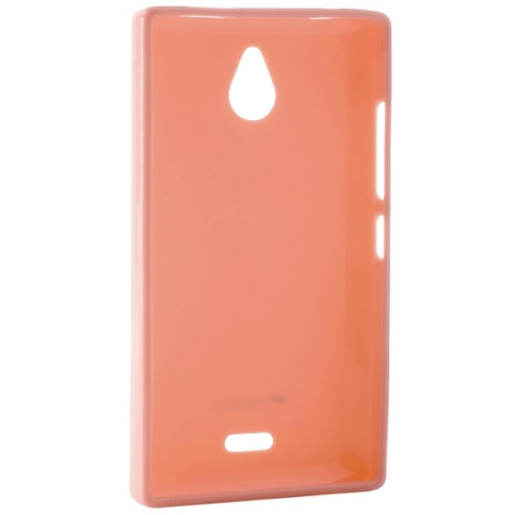 Чехол для мобильного телефона Melkco для Nokia X2 Poly Jacket TPU Pink (6174659) изображение 2