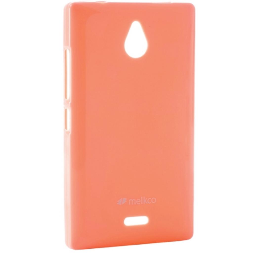 Чохол до мобільного телефона Melkco для Nokia X2 Poly Jacket TPU Pink (6174659)