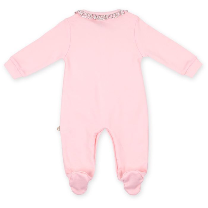Человечек детский Bibaby с бантиком (60089-50G-pink) изображение 2