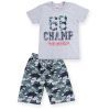 Набор детской одежды E&H "68 CHAMP" (8964-116B-gray)