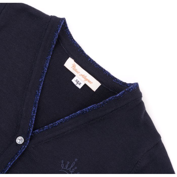 Кофта дитяча Breeze в'язана на гудзиками (V-1306-116G-blue) зображення 3