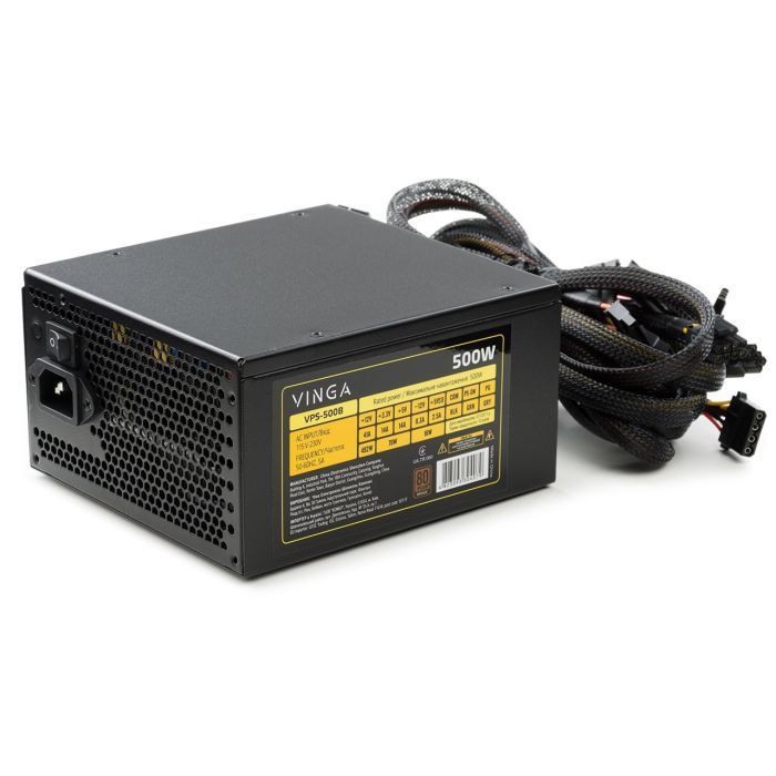 Блок питания Vinga 500W (VPS-500B) изображение 10