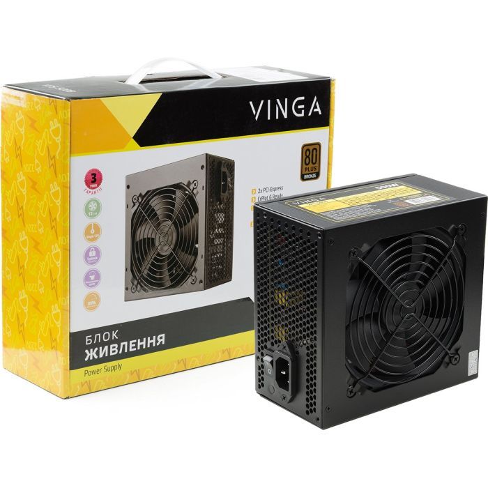 Блок питания Vinga 500W (VPS-500B) изображение 3