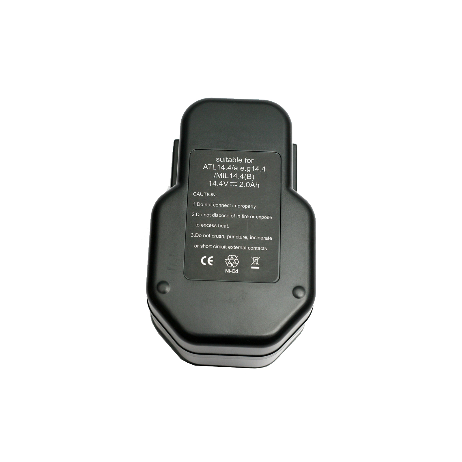 Акумулятор до електроінструменту PowerPlant для AEG GD-AEG-14.4(A) 14.4V 2Ah NICD (DV00PT0023) зображення 2