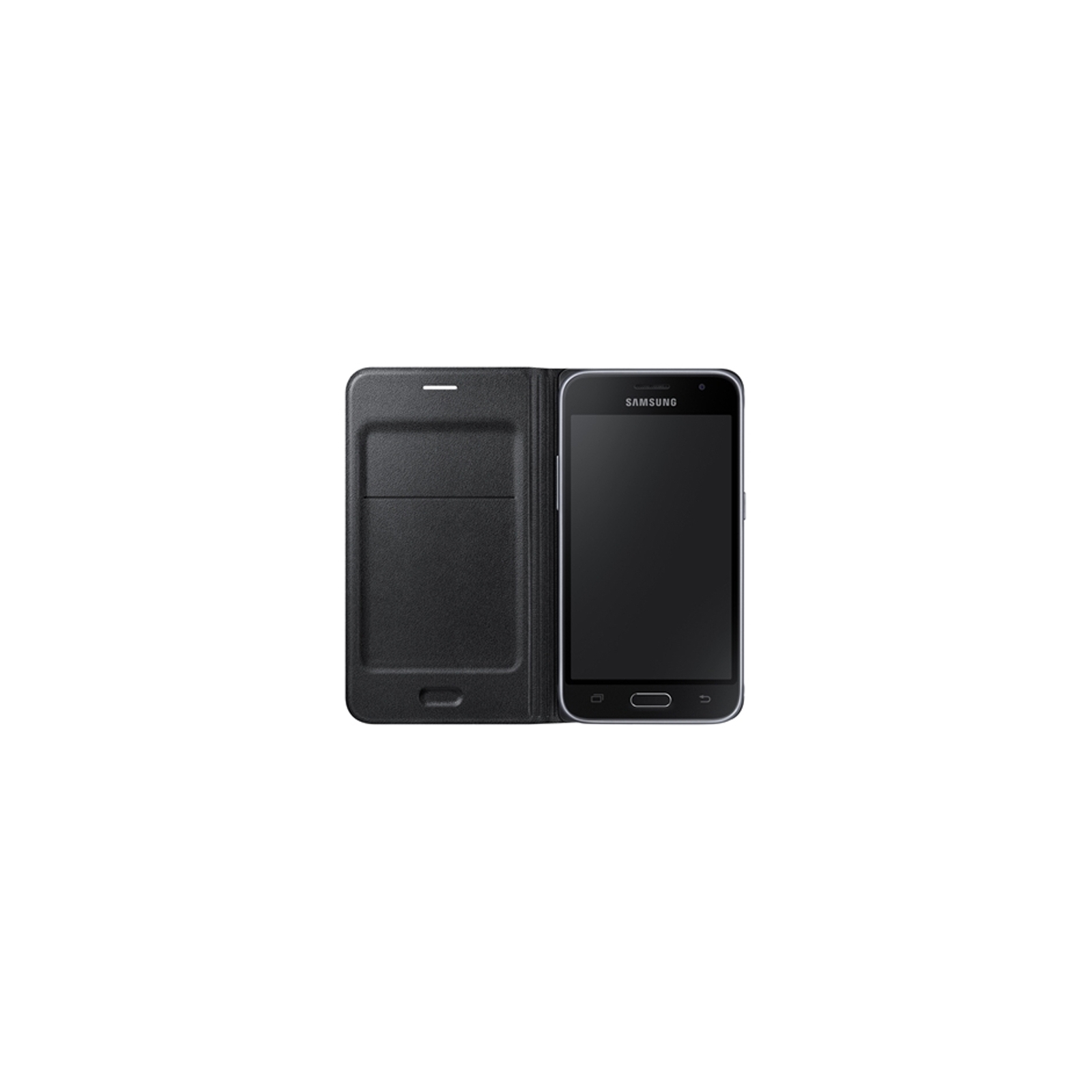 Чохол до мобільного телефона Samsung для J120 - Flip Wallet (Black) (EF-WJ120PBEGRU) зображення 3