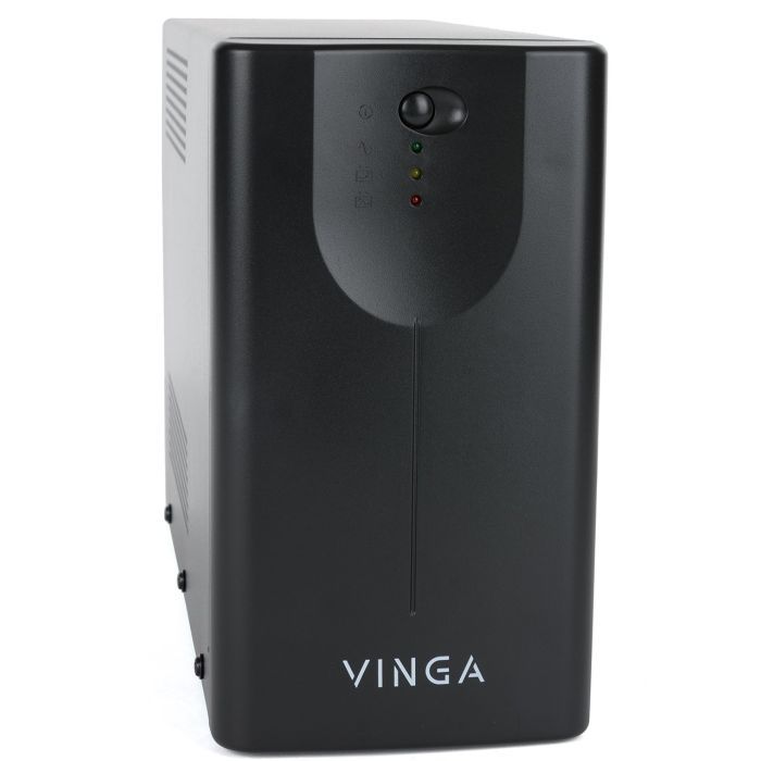Пристрій безперебійного живлення Vinga LED 800VA metal case (VPE-800M) зображення 11