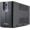 Пристрій безперебійного живлення Vinga LED 1500VA metal case (VPE-1500M)