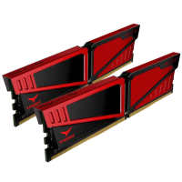 Модуль пам'яті для комп'ютера DDR4 16GB (2x8GB) 3000 MHz T-Force Vulcan Red Team (TLRED416G3000HC16CDC01) зображення 2