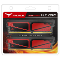 Модуль пам'яті для комп'ютера DDR4 16GB (2x8GB) 3000 MHz T-Force Vulcan Red Team (TLRED416G3000HC16CDC01) зображення 3