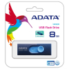 USB флеш накопитель ADATA 8GB UV220 Blue/Navy USB 2.0 (AUV220-8G-RBLNV) изображение 3