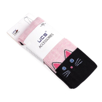 Колготки детские UCS Socks с котиками (M0C0301-1196-110G-pink) изображение 3