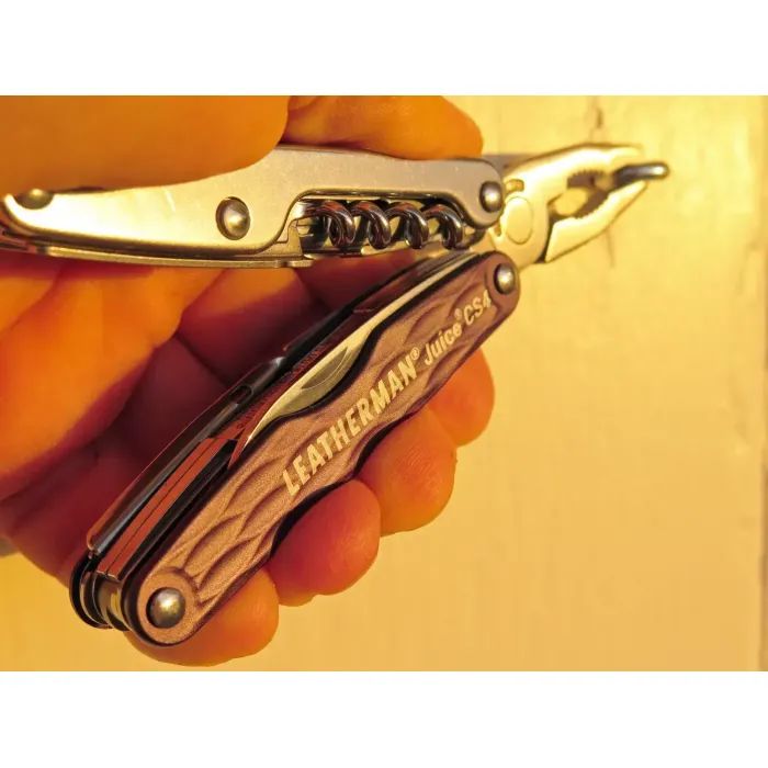 Мультитул Leatherman Juice CS4- GRANITE GRAY с кожаным чехлом (831987) изображение 8