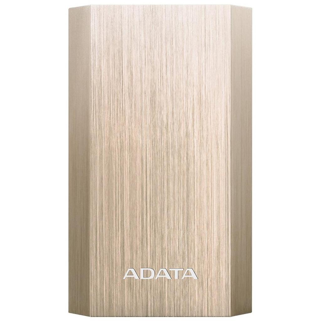Батарея универсальная ADATA A10050 10050mAh Golden (AA10050-5V-CGD) изображение 2